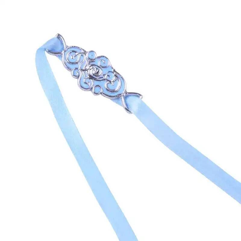 Anime Cosplay Female Characters - 1 個悪魔栽培の団長 Lan Wangji ヘアアクセサリーヘッドバンドコスプレ小道具の装飾男性少年クリスマスギフト