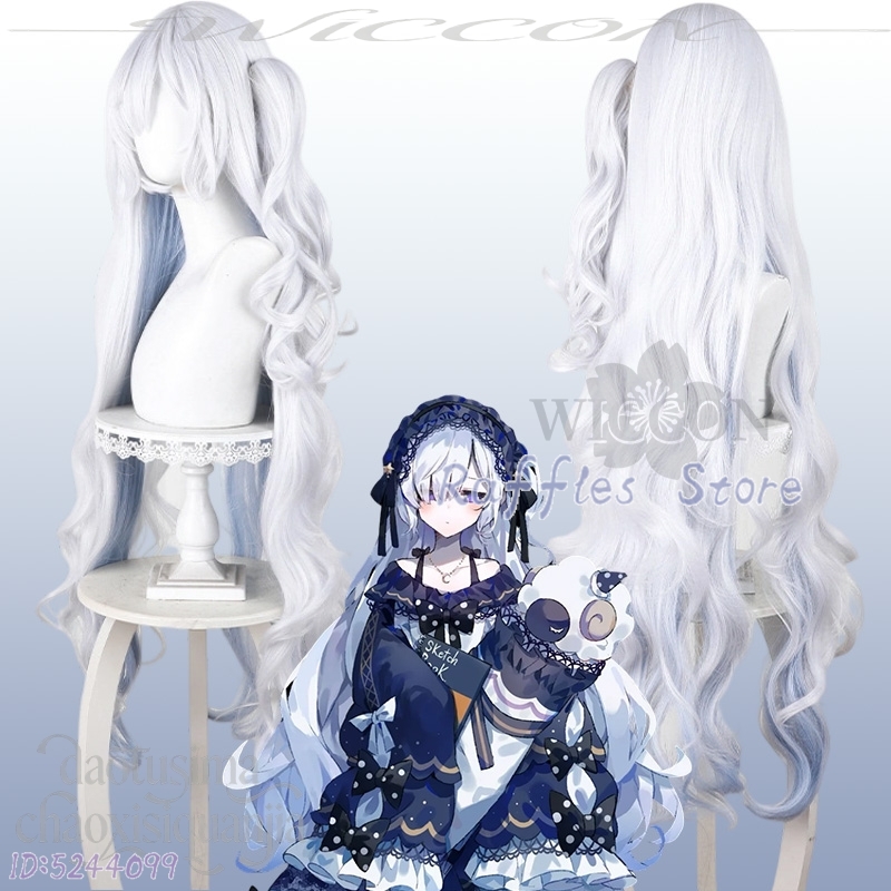 Anime Cosplay Blue Hair - 夏目アナン コスプレ アニメ ゲーム 魔法少女の魔術戦隊 カワイイ