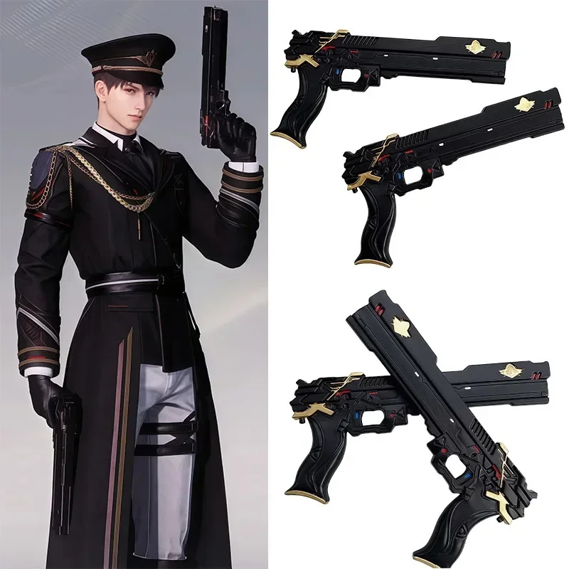 Anime Cosplay Female Characters - 2026年アニメカーニバルパーティーコスチューム小道具ゲーム「ラブアンドディープスペース」ケイレブ公式ロールプレイ小道具「スターフェイアーコマンダー」ツインピストル
