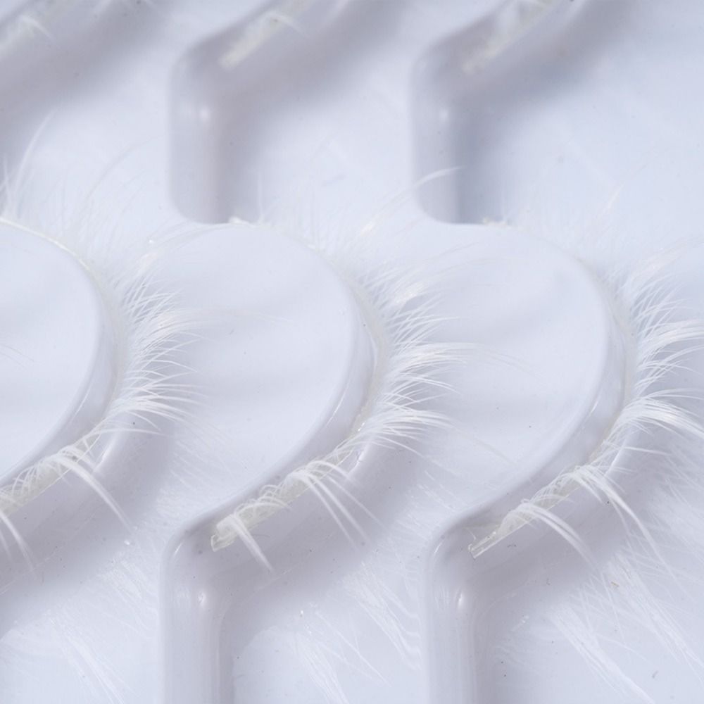 Anime Cosplay Lashes - ホワイトホワイトアニメまつげ和風 3D マンガまつげマンガアニメコスプレまつげハロウィンパーティーステージ仮装