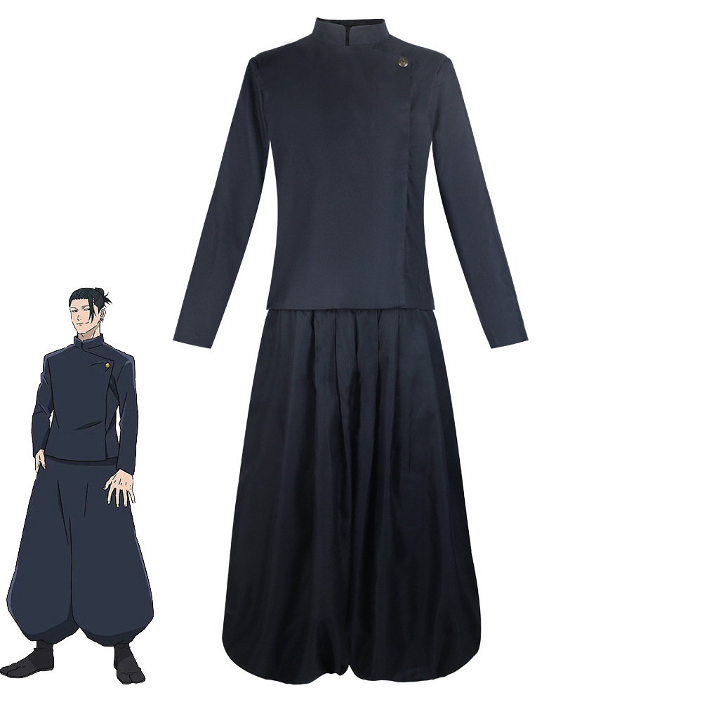 Anime Cosplay Shop - アニメjujutsu kaisen Guruコスプレ衣装、学校の制服、ハロウィーンとクリスマスの服