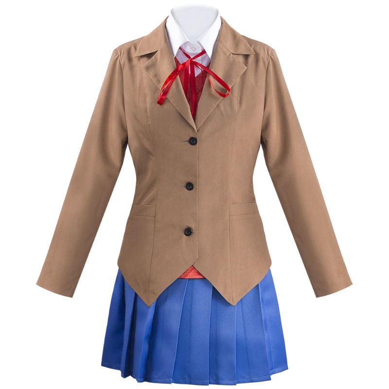 Anime Cosplay Kostüm - Spiel ドキドキ文学クラブ モニカ コスプレ さより ユリ