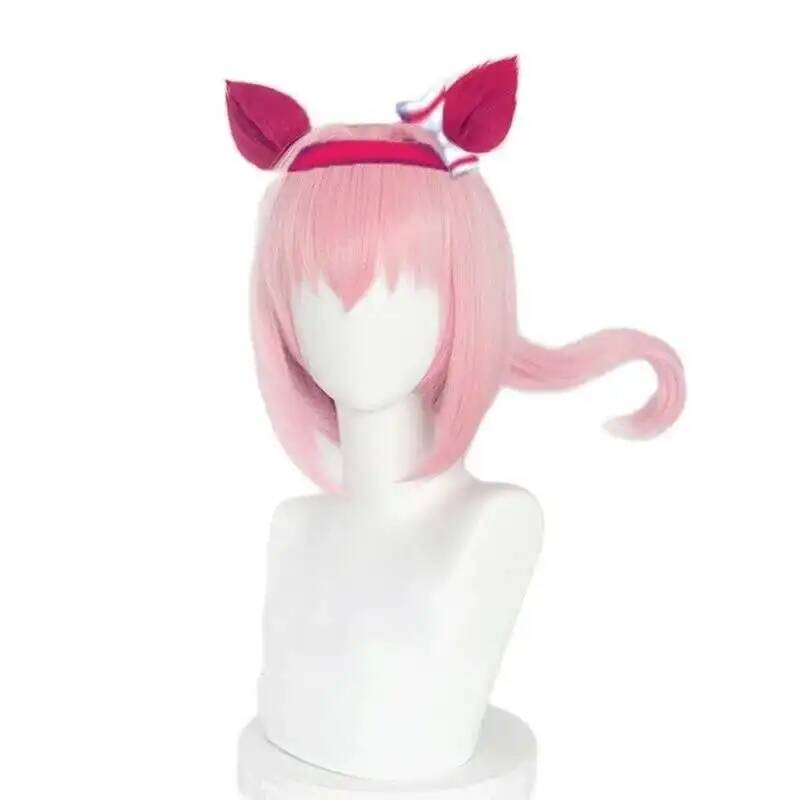 Anime Cosplay Wigs - ウマ娘 ハルウララ コスプレウィッグ ウマ娘 プリティーダービー ピンク