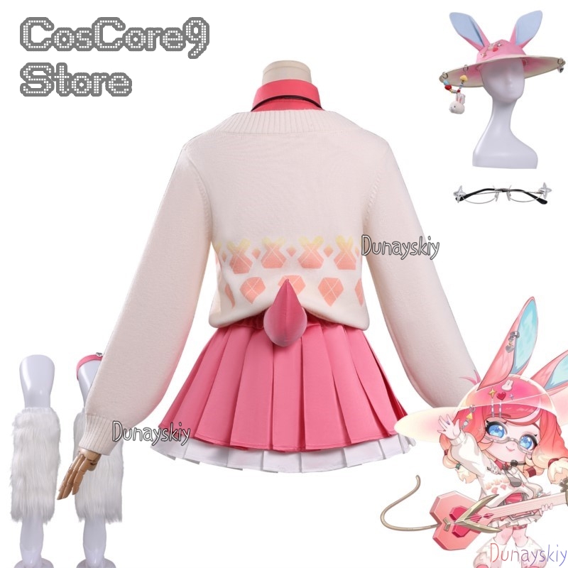 Anime Cosplay Kostüm - ゲーム LOL 新しいスキンオーロラコスプレ衣装イオンスパークオーロラ衣装ハロウィン女性パーティー制服フルセット衣装スーツハロウィン