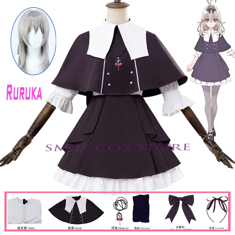 Anime Cosplay Wigs - モリア・ルルカ コスプレ アニメスター探偵プリキュア衣装 ルルカ デイリーユニフォーム ドレススーツ