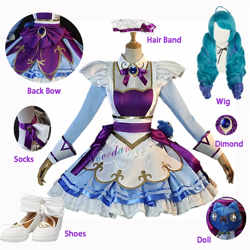 qq78Request7Game LOL グウェン衣装人形靴 - Anime Cosplay Cafe のレビューと価格