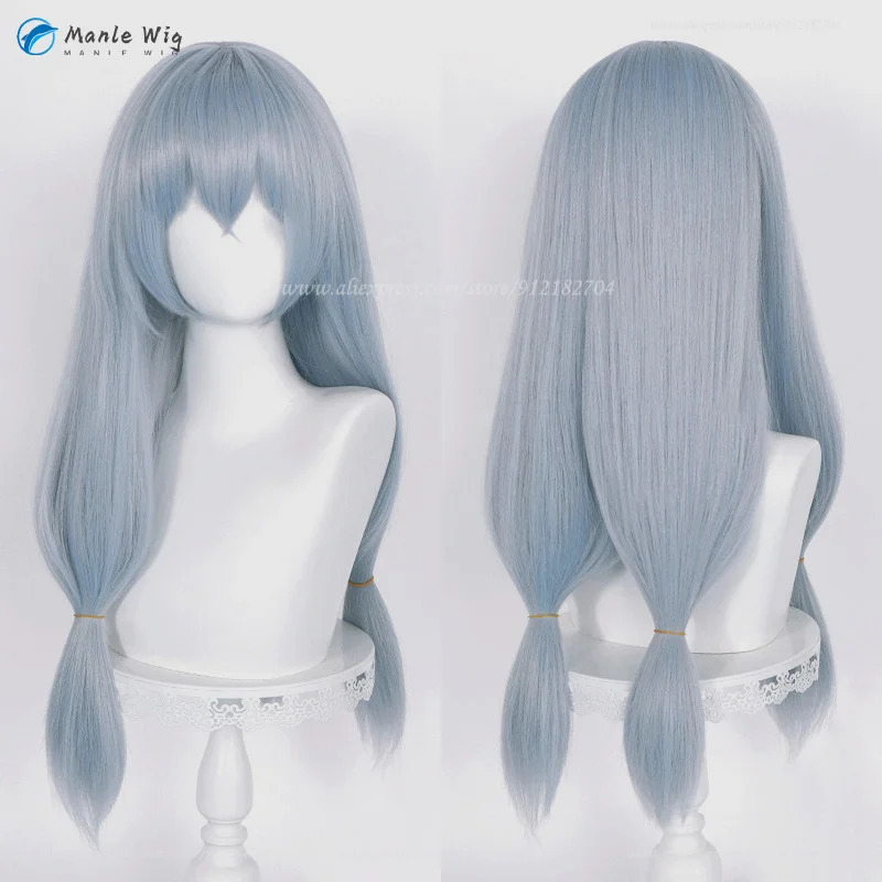 vivi 2025 アニメコスプレロングブルーグレーマヒトウ - Anime Cosplay Blue Hair のレビューと価格
