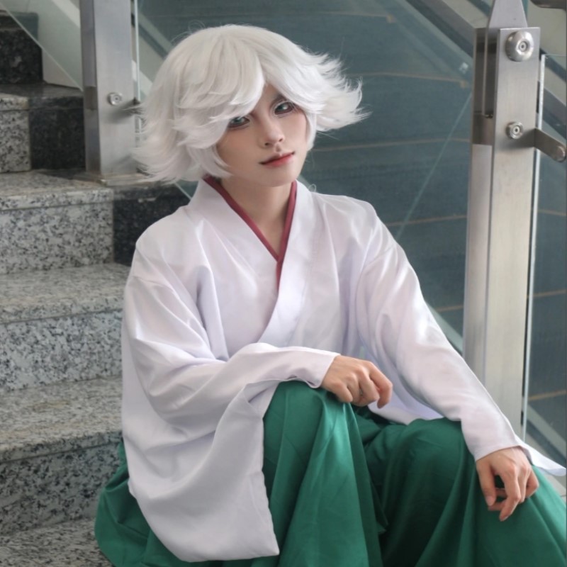 神様キスはじめました愛水木コスプレ衣装ウィッグ緑着物トップパ - Anime Cosplay Kiss のレビューと価格