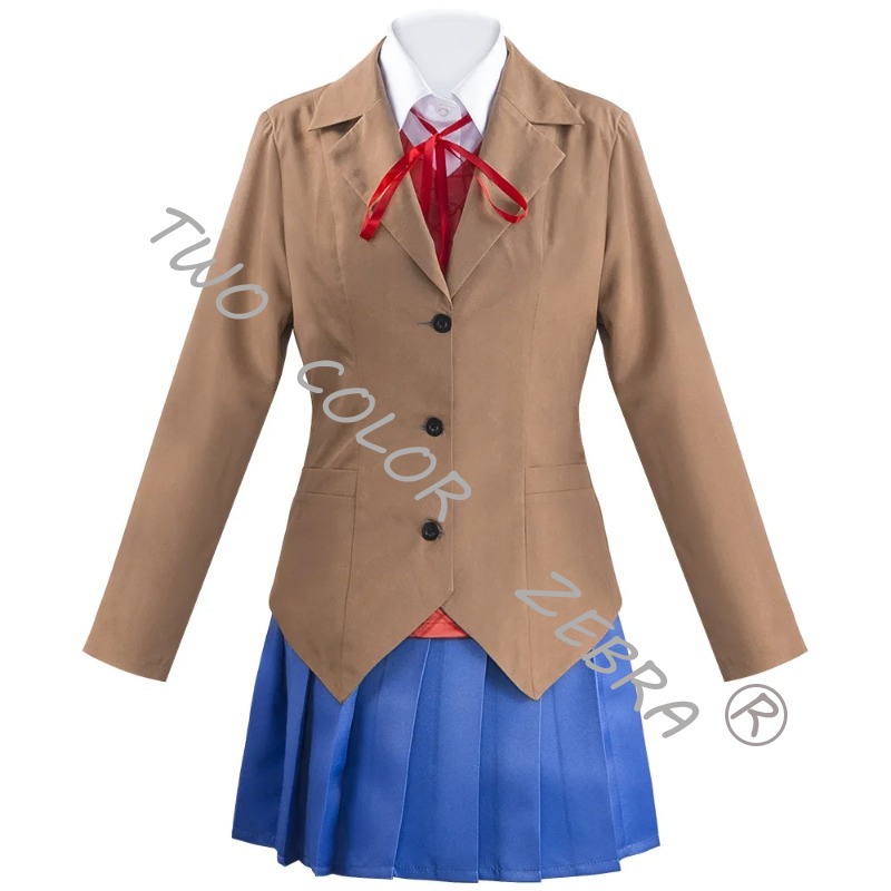 ドキドキ文学クラブ Rollenspiel Kostüm セ - Anime Cosplay Kostüm のレビューと価格