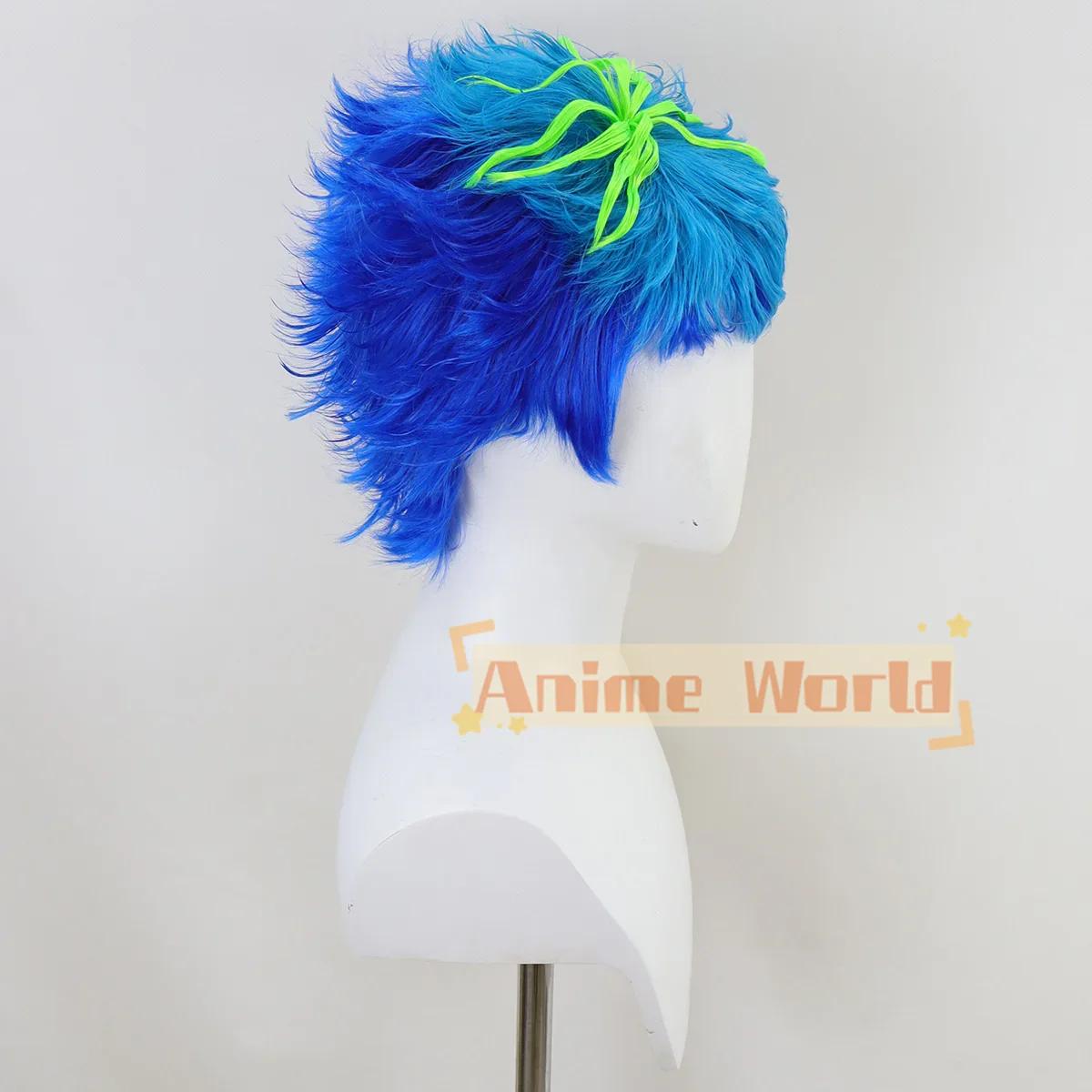 あなたの死の回はあなたです 久永直人 ブルーグリーンイエロー - Anime Cosplay Blue Hair のレビューと価格
