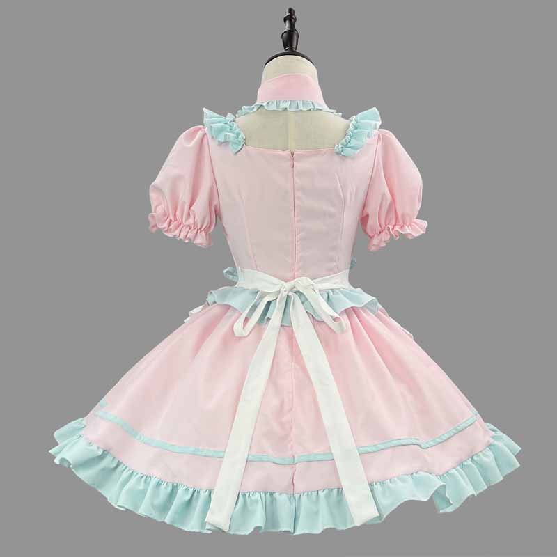プラスサイズ甘いかわいいスタイルロリータメイドドレスコスプレ - Anime Cosplay Shop のレビューと価格