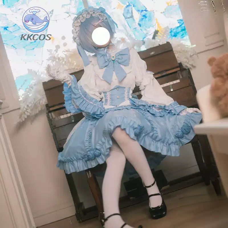 Re:ゼロから始める異世界生活 レム コスプレ衣装 ハロウィ - Anime Cosplay Rem のレビューと価格