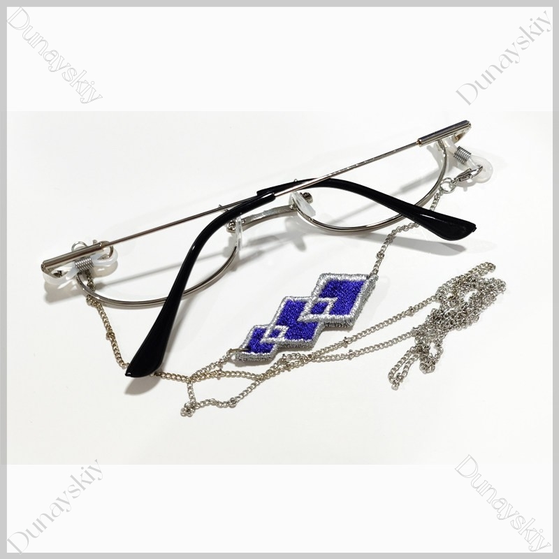 原神 パンタローネ ハーフリムメガネ ロングタッセルチェーン - Anime Cosplay Glasses のレビューと価格