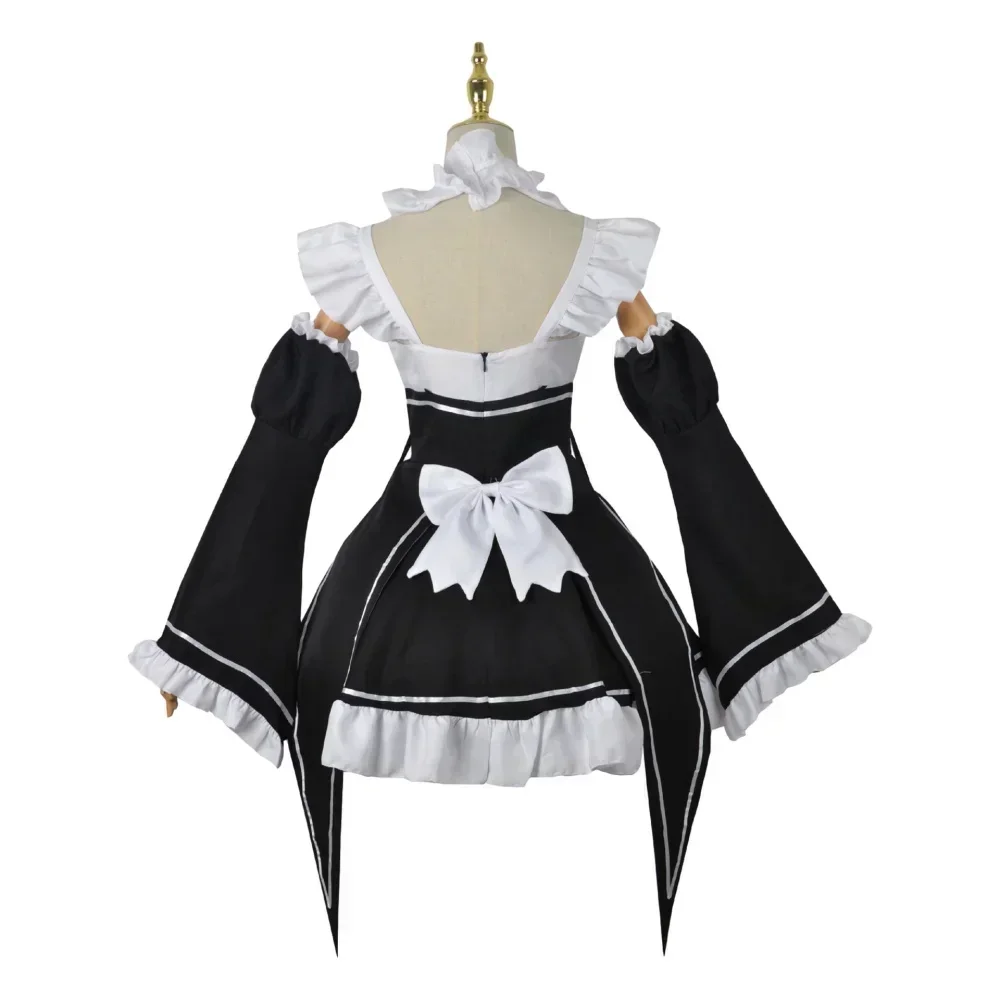 アニメラムレムロリータメイドコスプレ「ゼロの別の世界で」レヴ - Anime Cosplay Rem のレビューと価格