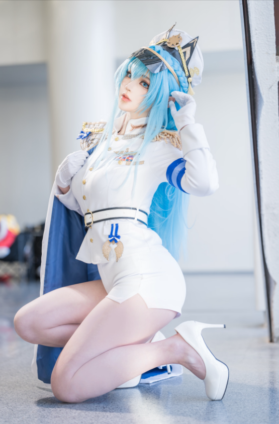 アニメニッケヘルヘレンコスプレ衣装衣装ドレス新しい白のエレガ - Anime Cosplay Wigs のレビューと価格