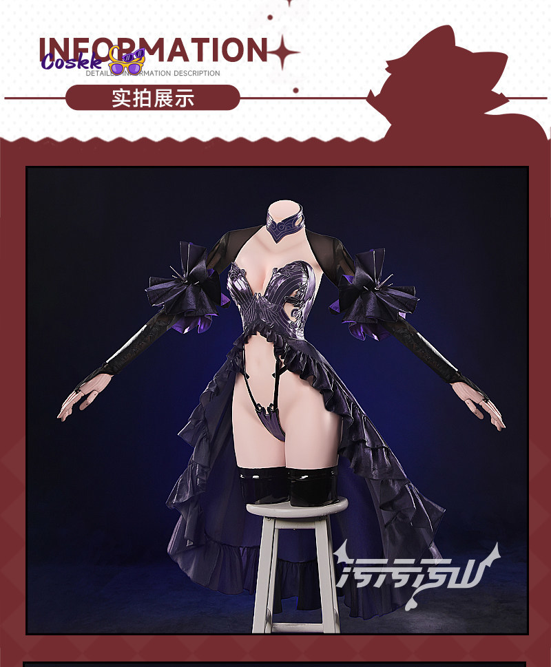 新しい酒呑童子コスプレゲーム運命/グランドオーダーコスチュー - Cosplay Anime Black のレビューと価格
