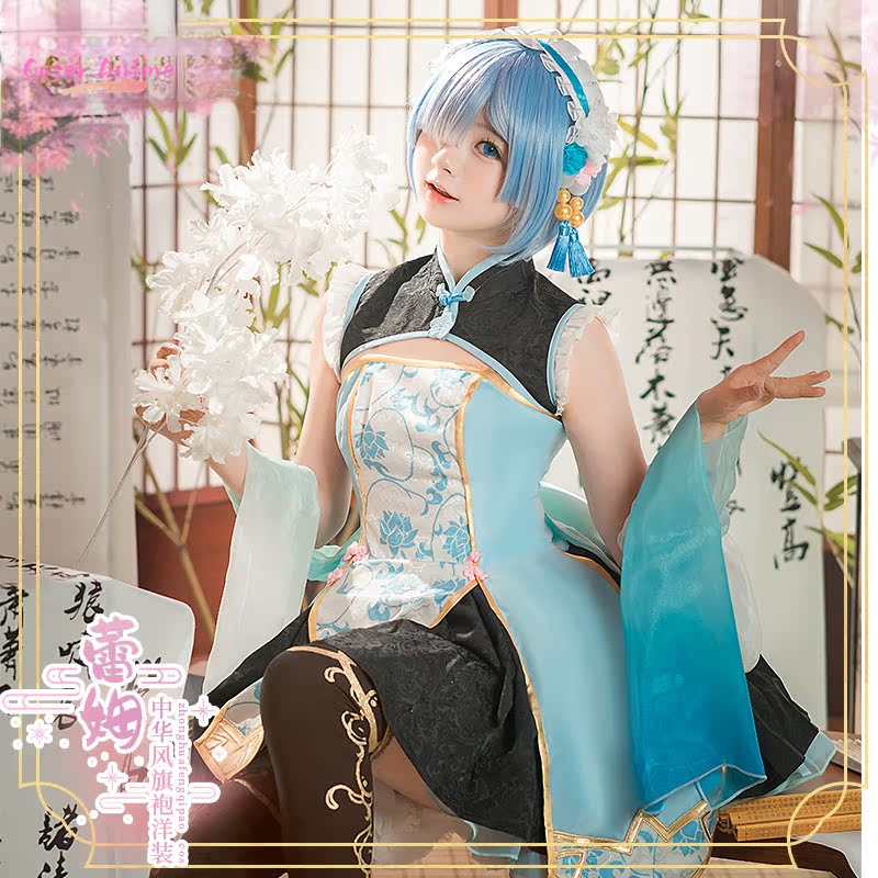 アニメ Re:ゼロから始める異世界生活 レム コスプレ衣装  - Anime Cosplay Rem のレビューと価格