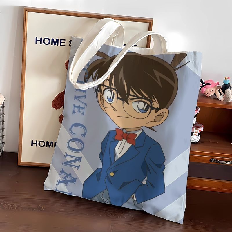 かわいいコナンアニメキャンバスバッグ大容量学生スクールハンド - Anime Cosplay Shop のレビューと価格