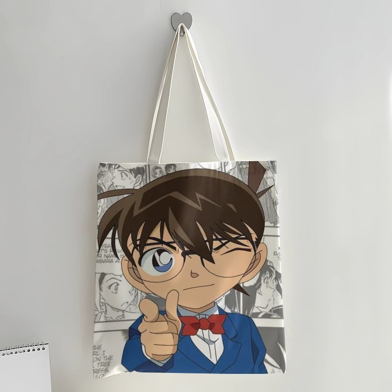 かわいいコナンアニメキャンバスバッグ大容量学生スクールハンド - Anime Cosplay Shop のレビューと価格