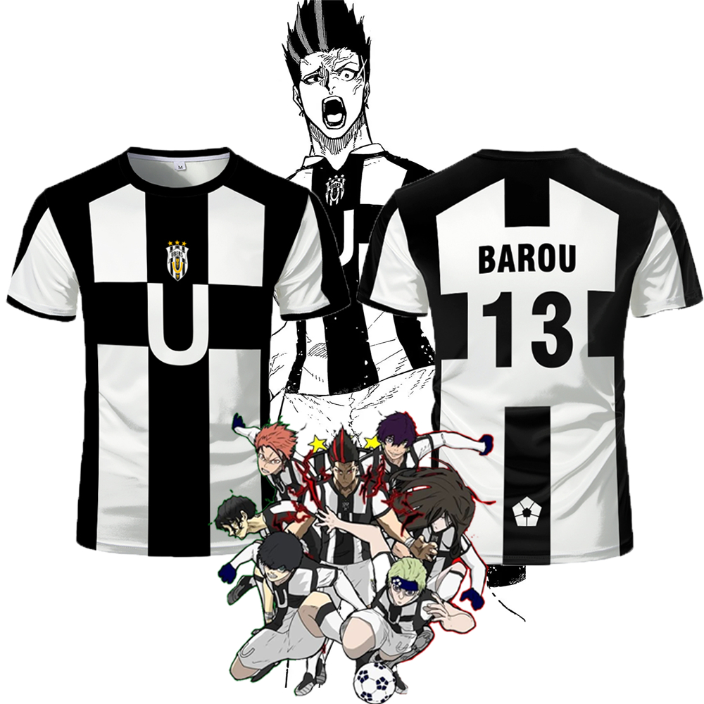 5人制サッカーモチーフ VL レプリカTシャツ アニメ ウー - Anime Cosplay Shop のレビューと価格