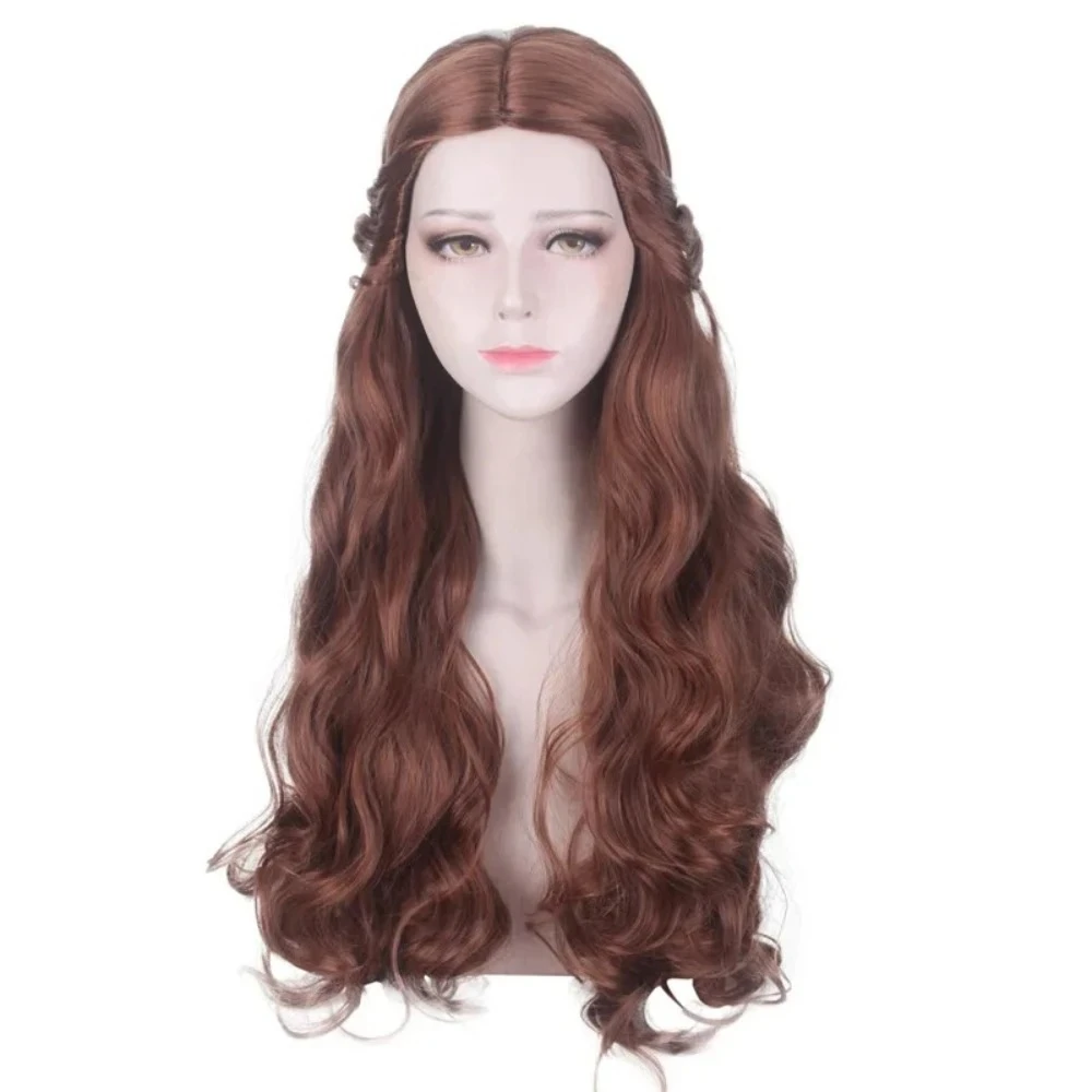 美女と野獣 コスプレウィッグ ベルプリンセス ライトブラウン - Anime Cosplay Makeup のレビューと価格
