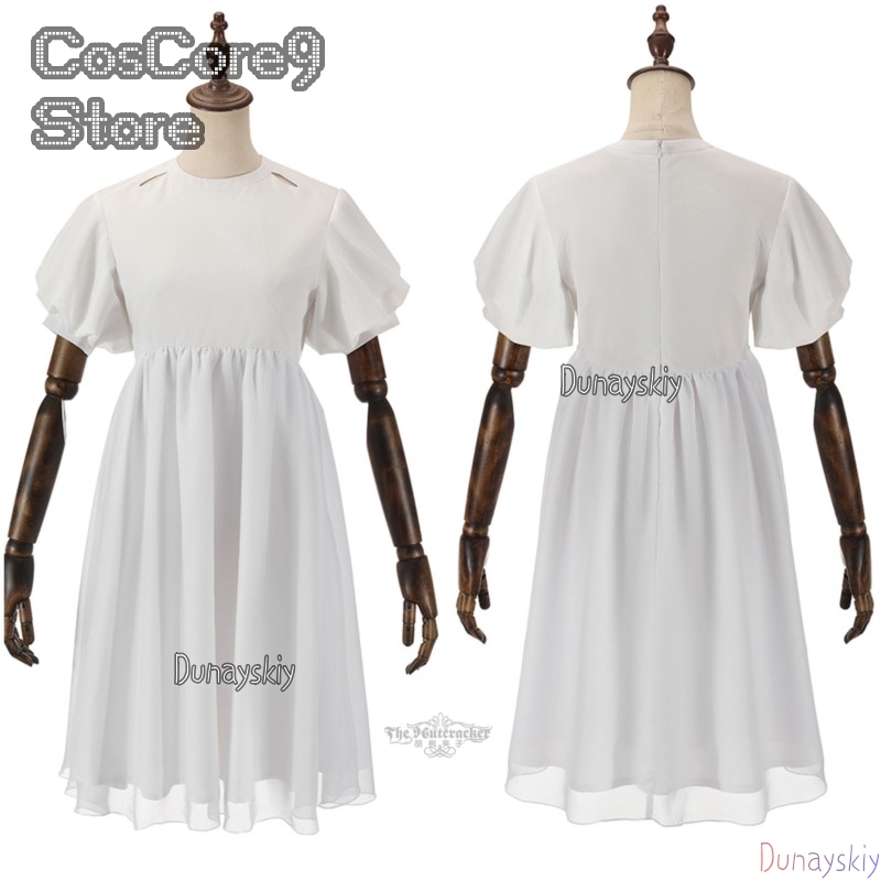 スアコスプレ衣装白いドレス女性のためのハロウィンパーティーコ - Anime Cosplay Kostüm のレビューと価格