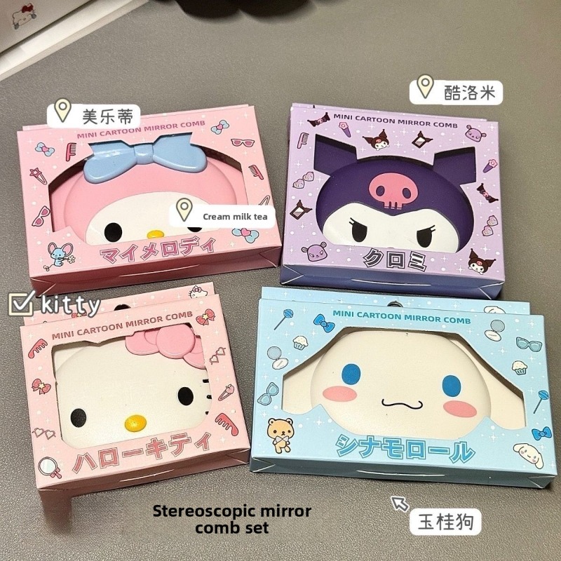 ハローキティ風フリップオープンミラー　可愛いアニメキャラクタ - Anime Cosplay Makeup のレビューと価格