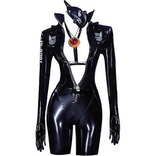 WHH アニメニッケクエンシーコスプレ衣装黒のボディスーツマ - Cosplay Anime Black のレビューと価格