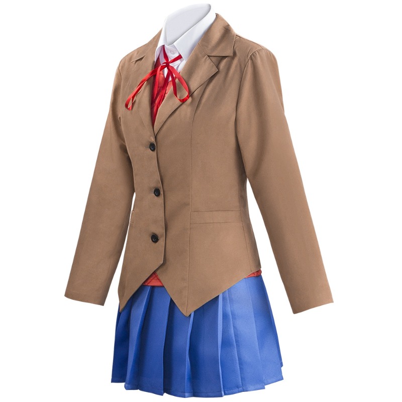 Spiel ドキドキ文学クラブ モニカ コスプレ さより ユ - Anime Cosplay Kostüm のレビューと価格