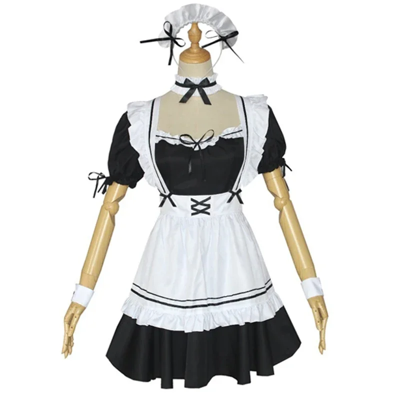 2026アニメミラクルニッキカフェメイドコスプレドレスハロウ - Anime Cosplay Cafe のレビューと価格