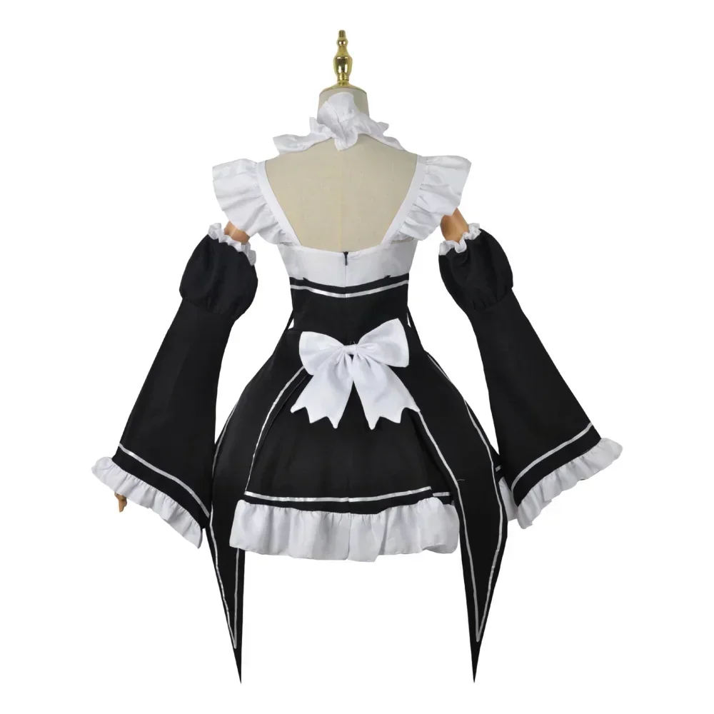 アニメラムレムロリータメイドコスプレ「ゼロの別の世界で」レヴ - Anime Cosplay Rem のレビューと価格