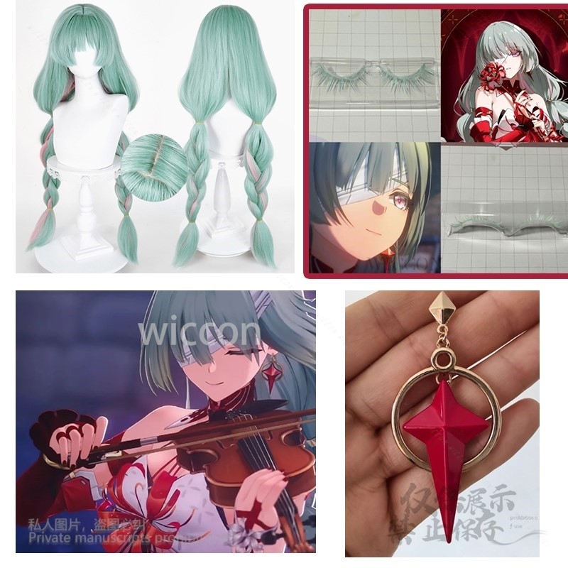 アニメ Phrolova コスプレウィッググリーンピンク混合 - Anime Cosplay Buy のレビューと価格