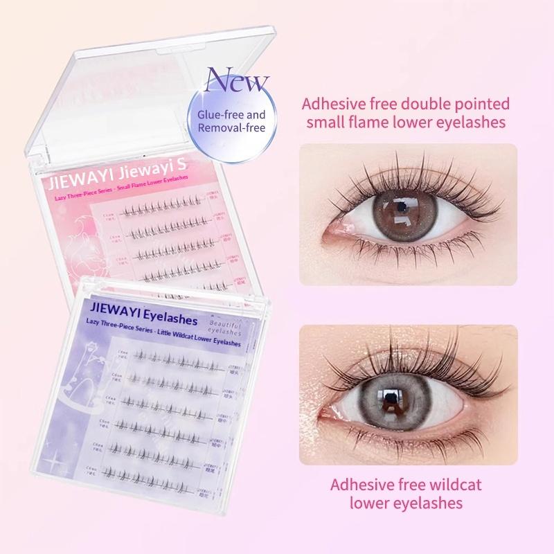 6列DIYセグメントつけまつげ、マンガ風つけまつげ、ナチュラ - Anime Cosplay Lashes のレビューと価格
