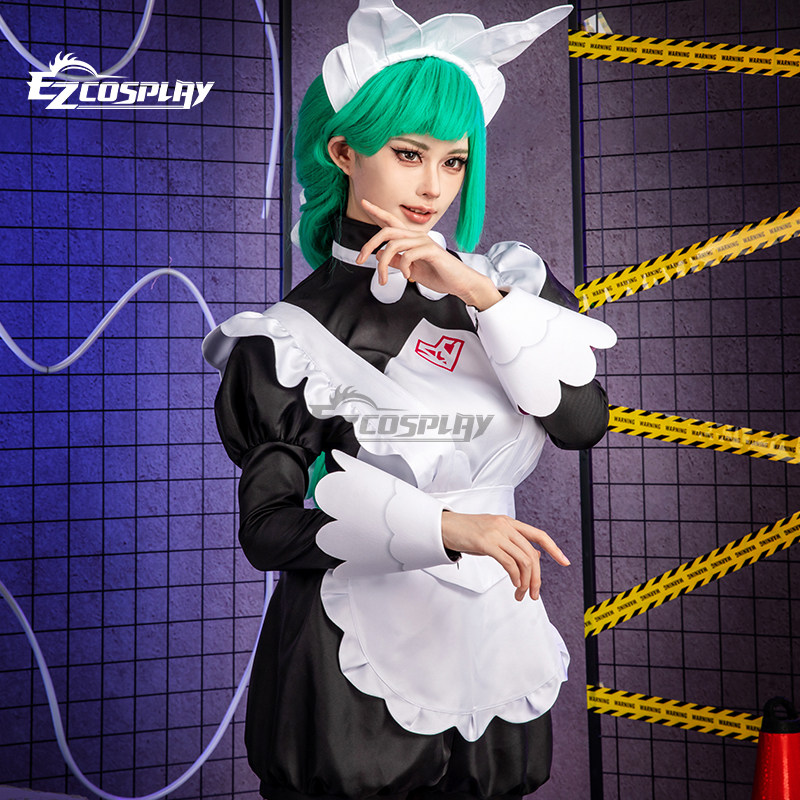 レジェンドズ Z-A レバーン ハルジオ メイド コスプレ衣 - Cosplay Anime Black のレビューと価格