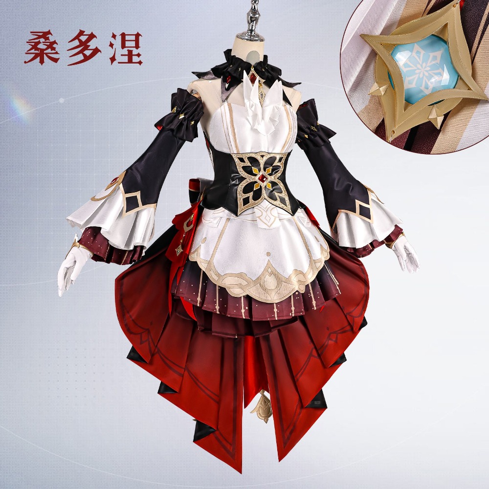 原神 サンドローン マリオネット コスプレ衣装 フルセット  - Anime Cosplay Girl Costume のレビューと価格