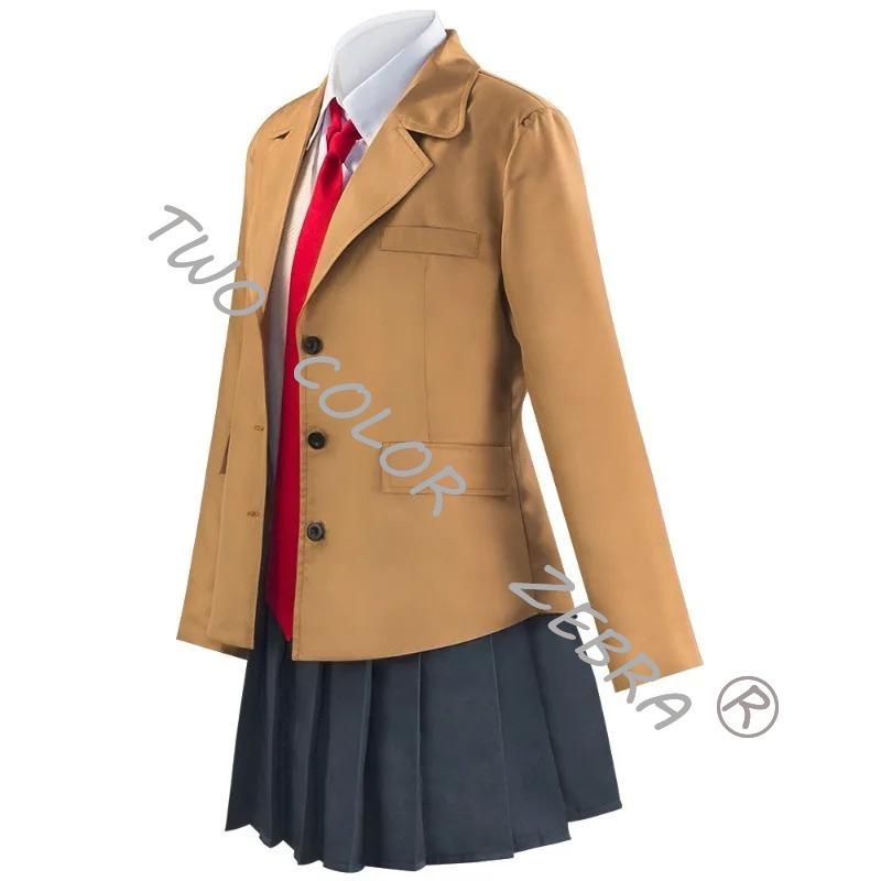 梓川サクタ コスプレ衣装 アニメ 青春ブタ野郎はバストが大き - Anime Cosplay Kostüm のレビューと価格