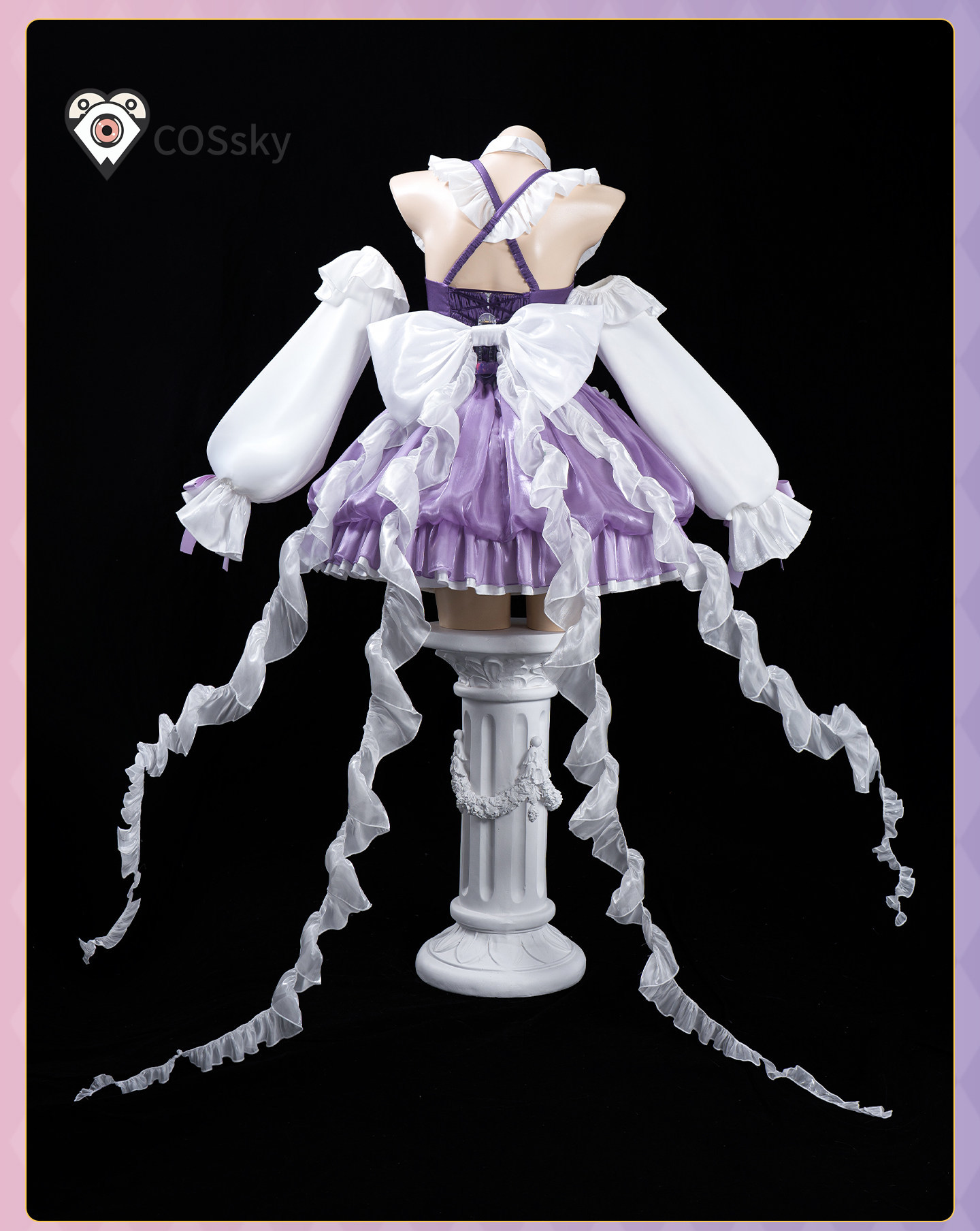 リベラリオコーヒーショップメイドドレスコスプレ衣装ゲームニッ - Anime Cosplay Shop のレビューと価格