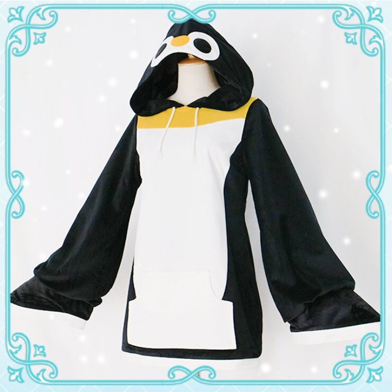 アニメレムラムコスプレ衣装かわいいペンギンフード付きドレス制 - Anime Cosplay Rem のレビューと価格