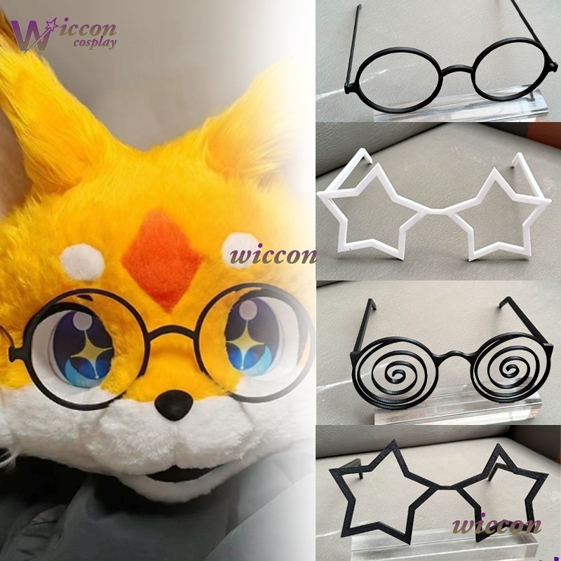 OHaYo 25cm メガネ ファー スーツ アクセサリー  - Anime Cosplay Glasses のレビューと価格