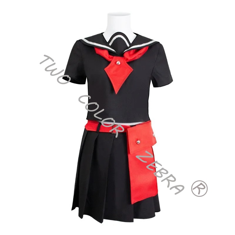 アカメが斬る！ 黒目コスプレ衣装とバッグ アニメ ジェイガー - Anime Cosplay Kostüm のレビューと価格